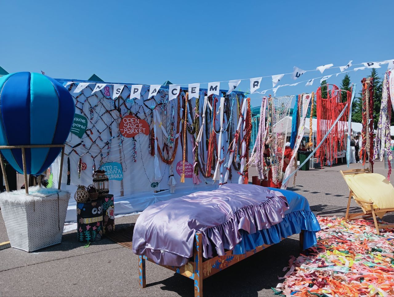 Казань в ритме творчества: как прошел первый летний Open Space Market