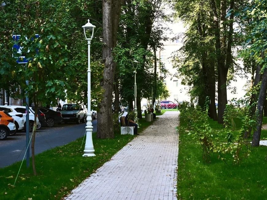 В Казани завершен первый этап благоустройства сквера «Тебриз»